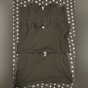 3 Athletic Works Kids Black Tank Top- size xl 14/16 husky